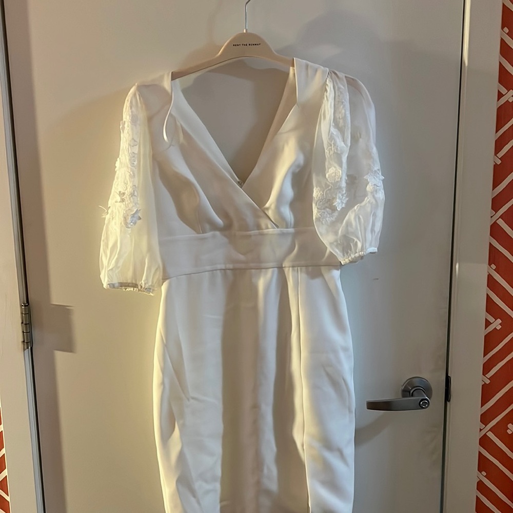 BCBG white dress